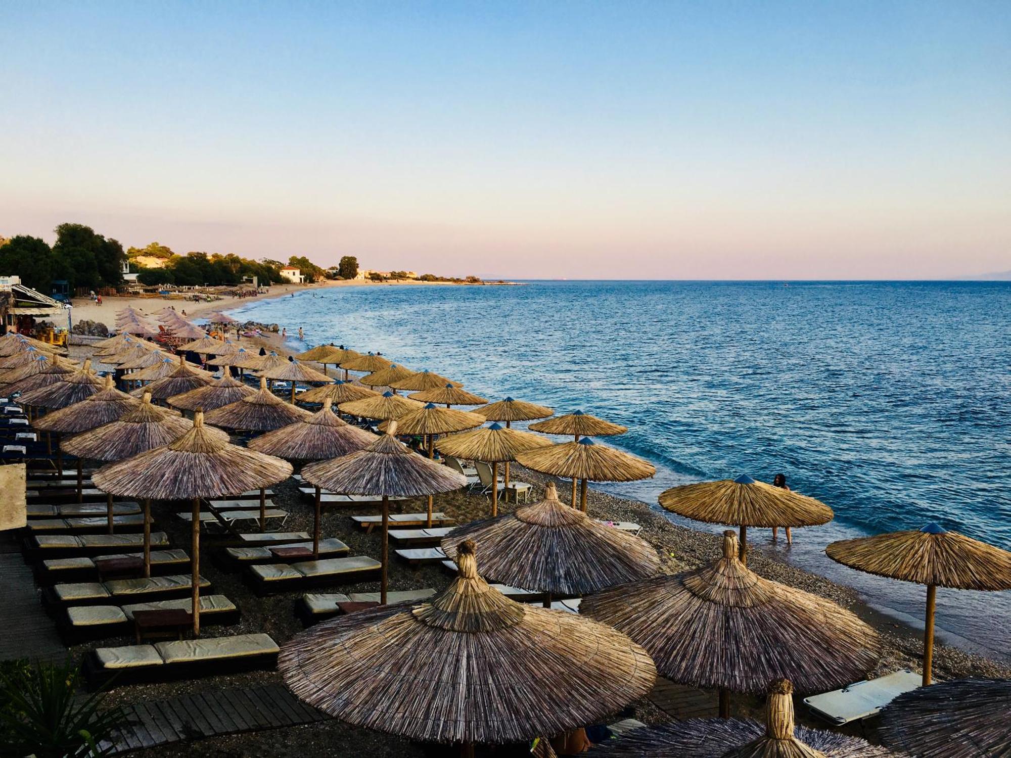 Ocean View Studios And Luxury Rooms Plomari Екстериор снимка